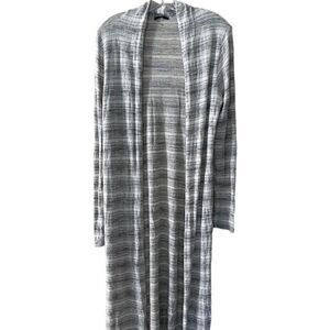 Soprano Women’s Long Duster Open Sweater